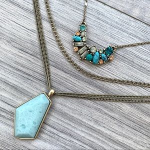 Aquamarina Convertible Necklace
